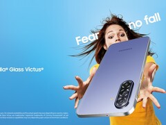 Le Samsung Galaxy F17 5G en coloris violet pop (Source d&#039;image : Samsung)