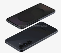 Les rendus non officiels du Galaxy S25 FE montrent que le téléphone ressemble beaucoup au Galaxy S24 FE. (Source de l'image : SammyGuru)