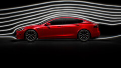 Le test d&#039;accélération de la Model S Plaid confirme le titre de voiture la plus rapide (image : Tesla)