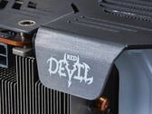 Gros plan sur la PowerColor Radeon RX 6800 XT Red Devil (Source : PowerColor)