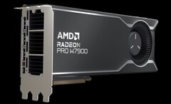 La Radeon PRO W7900 est une carte graphique puissante destinée aux créateurs. (Source de l'image : AMD)