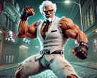 L'idée du Colonel Sanders comme combattant jouable a été rejetée par KFC ainsi que par les propres patrons du réalisateur de la série. (Source de l'image : Dall-E 3)