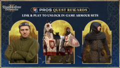La couronne séduisante, la caparaçon des Seigneurs de Skalitz, l'ensemble d'armure Warhorse et l'ensemble d'armure Cutpurse, qui n'étaient jusqu'à présent disponibles que par l'intermédiaire de Twitch. (Source de l'image : Steam)