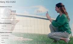 Sony a fait du teasing sur l&#039;équipement photo de son prochain nouveau smartphone Xperia. (Image source : Sony/Geekbench - édité)