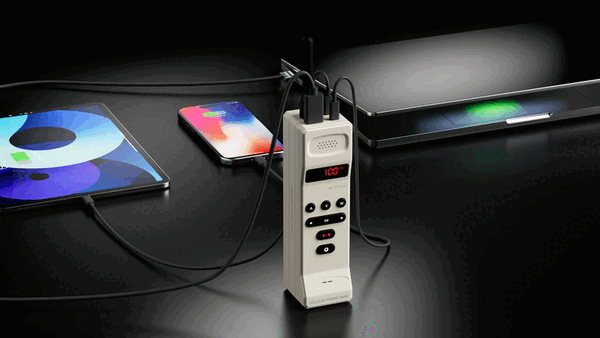La batterie externe Trozk Cellular Power Bank est suffisamment puissante pour recharger des ordinateurs portables, des appareils mobiles et des tablettes.