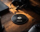 Un disque Xbox posé sur un bureau