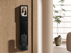 Xiaomi a lancé le nouveau Smart Door Lock 2 Large Screen Cat Eye Edition (photo) en Chine. (Source de l'image : Xiaomi)