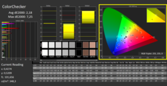 Calman Color Checker calibré