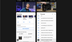 Les transcriptions de YouTube d&#039;une nouvelle manière. (Source : Android Police)