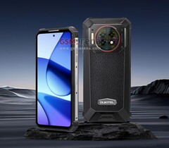 GSMArena vous présente brièvement le prochain smartphone robuste d&#039;Oukitel. (Source de l&#039;image : Oukitel)