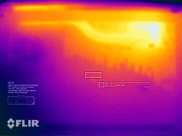 Carte thermique sous charge - bas