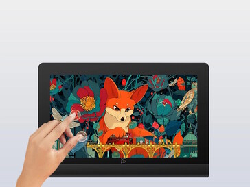 Les entrées multitouch sont également prises en charge (Source de l'image : XPPen)