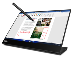 Le Lenovo ThinkVision M14T Gen 2 est désormais tactile. (Source de l'image : Lenovo)