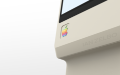Le concepteur Ian Zelbo a donné au Macintosh classique un nouveau look dans sa série de rendus. (Image source : Ian Zelbo)