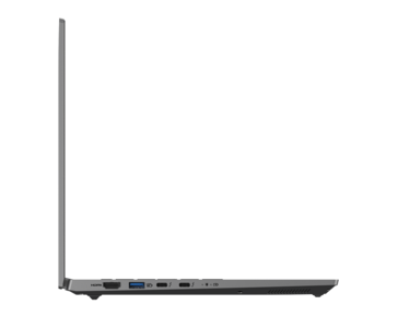 Ports de l'Acer Swift X 14 sur le côté gauche. (Source de l'image : Acer)