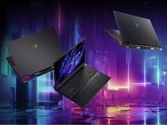 Ordinateurs portables de jeu de la série Predator d'Acer. (Source de l'image : Acer)