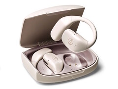 Les écouteurs ATH-AC5TW d&#039;Audio-Technica sont dotés d&#039;un crochet auriculaire qui permet aux utilisateurs d&#039;entendre les sons externes à tout moment. (Source de l&#039;image : Audio-Technica)