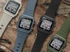 Photo - De gauche à droite : Casio LF-30W-8A, LF-30W-2A, LF-30W-1A, et LF-30W-3A (Source de l'image : Casio)