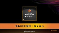 Un teaser du Dimensity 8000. (Source : MediaTek)