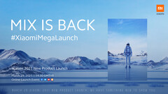 Le prochain Mi Mix sera présent à l&#039;événement matériel de Xiaomi du 29 mars. (Image source : Xiaomi)