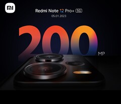 Le Redmi Note 12 Pro Plus sera le seul modèle mondial doté d&#039;une caméra primaire de 200 MP. (Image source : Xiaomi)