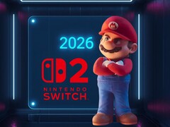 Un Mario 3D regardant un calendrier Switch 2 de 2026 (Source d'image : Nintendo of America avec modifications)