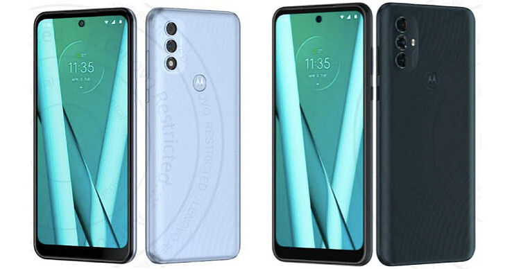 Le "XT2165" dispose également de 2 options de couleur, alors que le Moto G Pure n'en a qu'une. (Source : MySmartPrice)