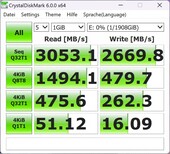 ZikeDrive sur TB4 : Crystaldiskmark 6