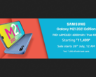 Samsung présente en avant-première le "nouveau" Galaxy M21. (Source : Samsung)