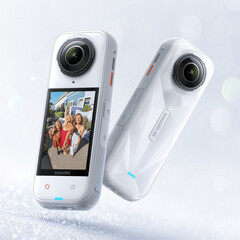 Insta360 n&#039;a pas encore révélé à quel point l&#039;édition limitée Satin White est &quot;limitée&quot;. (Source de l&#039;image : Insta360)
