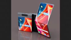 Le premier modèle pliable d'OPPO pourrait ressembler à ça. (Source : LetsGoDigital)