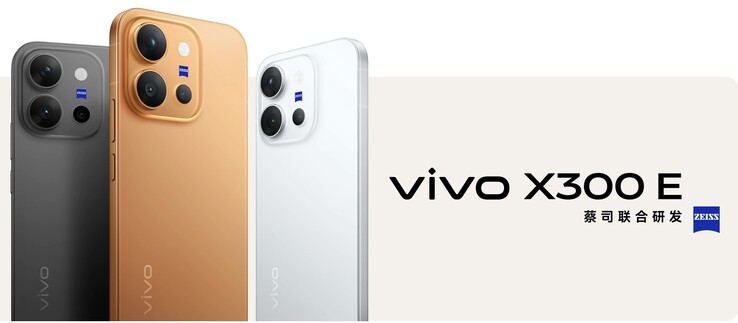 Le Vivo X300 E est disponible en trois coloris.
