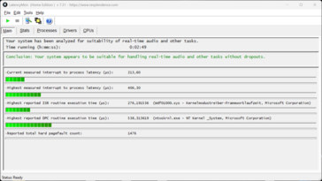 LatencyMon - Vue d'ensemble