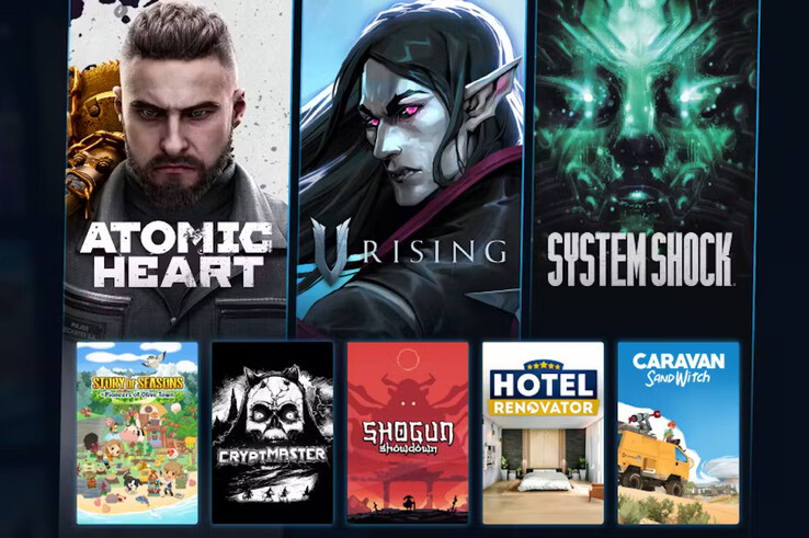 Les jeux inclus dans le Humble Choice October 2025 (Image source : Humble Bundle)