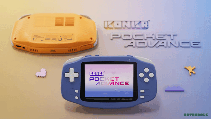 Le Konkr Pocket Advance sera disponible en orange et en indigo.