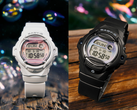 De droite à gauche : Casio BG-169GD-1 et BG-169GD-7