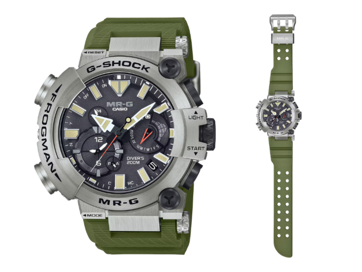 La montre Casio MRGBF1000RG3. (Source de l'image : Casio)
