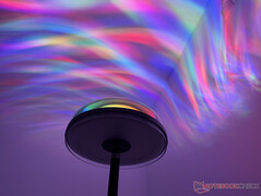 Des effets de lumière spectaculaires...