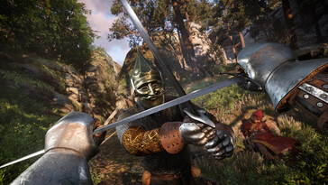 Image montrant un combat dans Kingdom Come : Deliverance II. (Source de l'image : Steam)