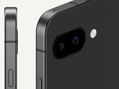 Pixel 9a variante obsidienne avec double caméra arrière. (Source de l&#039;image : Google)