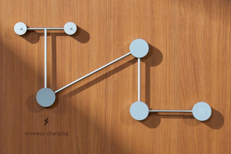 Tous les composants peuvent être fixés au mur à l'aide d'un support modulaire.