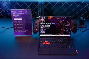 Le OneXPlayer X2 équipé de l'Arc G3 Extreme (traduction automatique)
