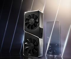 Le RTX 3070 sera finalement rejoint par au moins trois autres cartes de la série RTX 30. (Source de l'image : NVIDIA)
