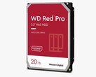 Les entreprises et les particuliers fortunés pourraient être intéressés par la nouvelle variante de 20 To du disque dur WD Red Pro pour les serveurs NAS (Image : Western Digital)