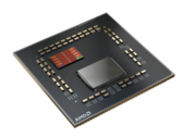 Le Ryzen 7 5800X3D est une bête de jeu grâce au cache 3D. (Source : AMD)