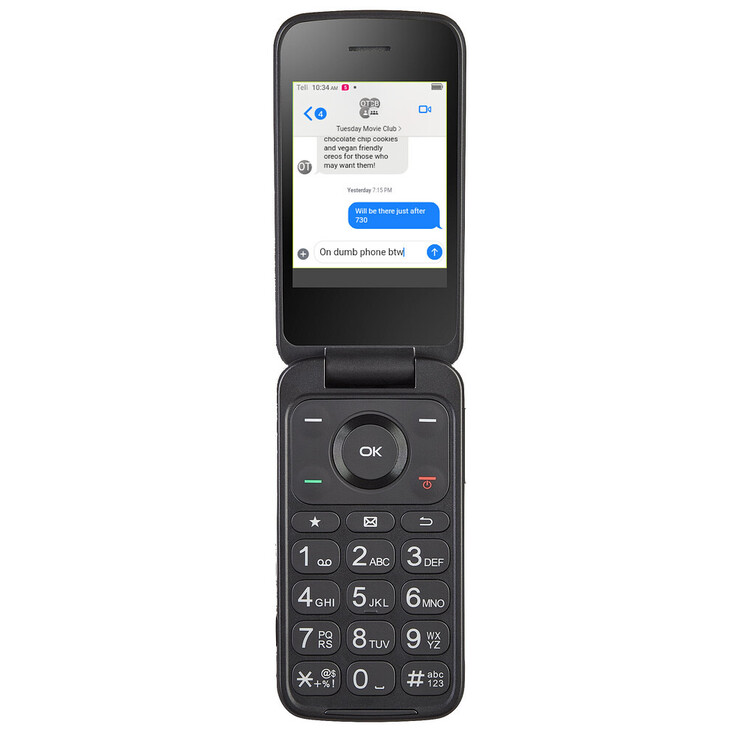 Le Dumbphone 2 est en fait un TCL Flip 2 reconverti.