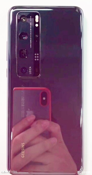 La nouvelle fuite d'images en direct du "Huawei P50". (Source : SlashLeaks)