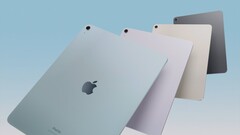 Apple a dévoilé deux nouvelles variantes de l'iPad Air (image via Apple)