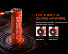 La batterie AB21CP6425 d'Acebeam est équipée d'un port USB-C.