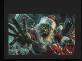 Les joueurs pensent que le doigt supplémentaire du Père Noël zombie est probablement généré par l'IA (Source de l'image : @RadicalNuffyEd/X)